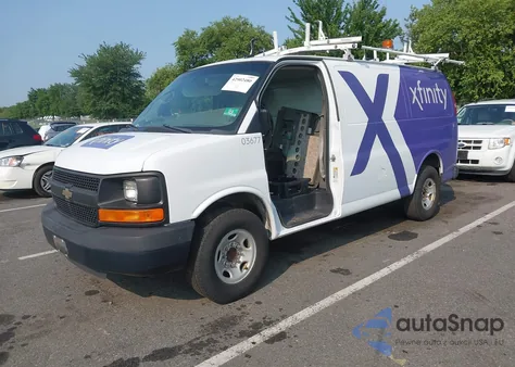 2015 Chevrolet Express G2500 from USA, damaged, VIN 1GCWGFCF6F1158726